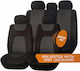 Cartech Set Huse Auto 11buc Poliester Gri