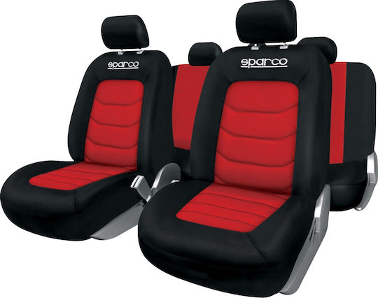 Sparco 4бр Полиестерни Червен / Червено