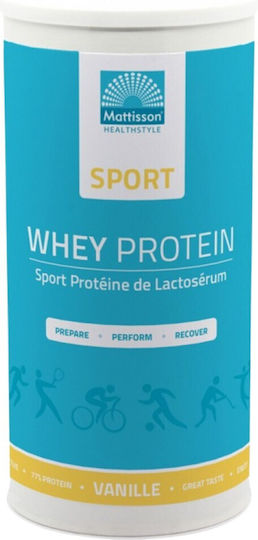 Mattisson Healthstyle Sport Whey Protein Протеин Суроватъчен с Вкус Ванилия 450гр