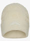 Beanie Fleece Beanie Knitted in Beige color
