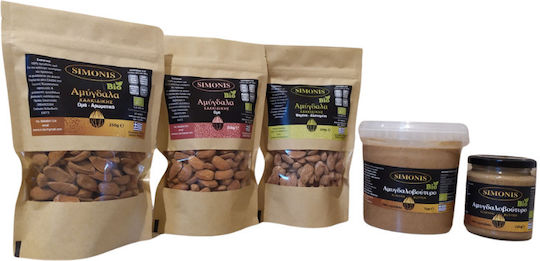 Organic Greek Aromatic Raw Almond Kernels 1kg Simonis 15768