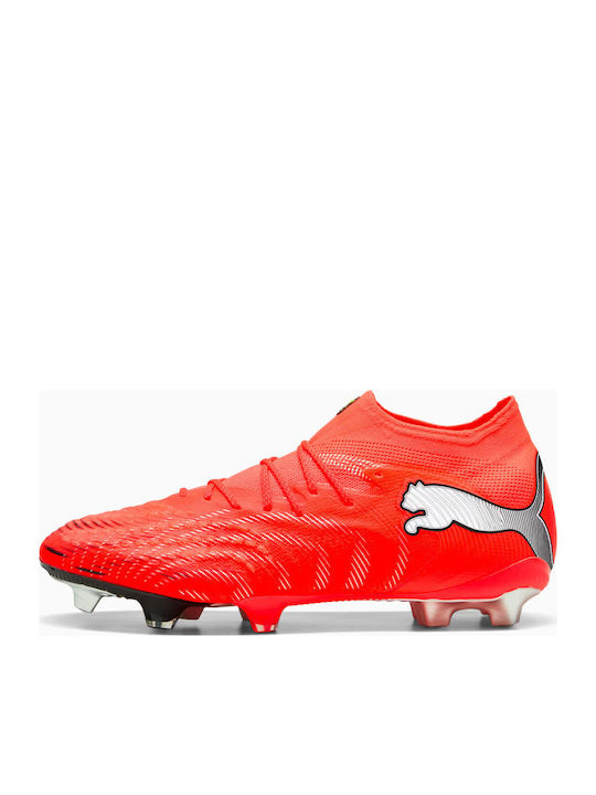 PUMA Future Football Shoes with Cleats Red