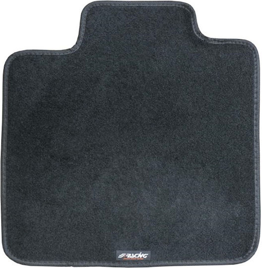 Simoni Racing Предни Постелки 1бр от Килим Черен / Черно