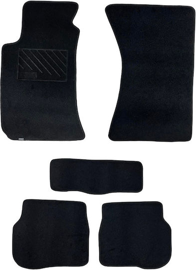 Covoare Auto Covor De Calitate Economică Negre Compatibile Subaru Padurar Model 1997-2002 5 Bucăți