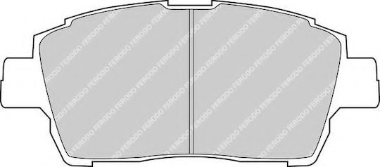 Ferodo Σετ Τακάκια Εμπρός 4τμχ Toyota Celica Prius Yaris Fdb1392