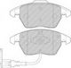Brake Pad Set Front 4 Pieces Audi A1 A3 TT Fdb1641