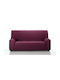 Mc Decor Σετ Ελαστικά Καλύμματα Σαλονιού Κόκκινο 3τμχ
