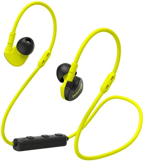 HAMA Freedom Athletics III In ear Bluetooth хендсфри Слушалки с Устойчивост на Пот Жълт