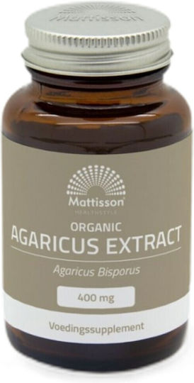 Mattisson Organic Agaricus Extract 400мг 60 капси