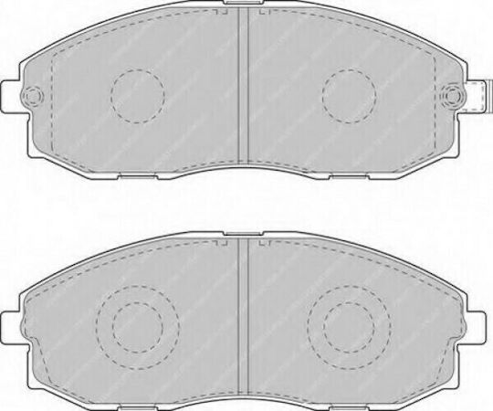 Ferodo Front Brake Pad Set 4 Pieces Hyundai H-1 Fvr1498