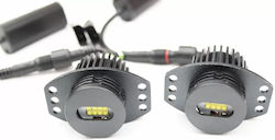 Angel Eyes LED BMW E90 / E91 120W με Λευκό Φωτισμό 2τμχ