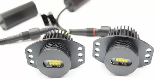 Angel Eyes LED BMW E90 / E91 120W με Λευκό Φωτισμό 2τμχ