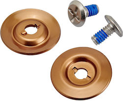 Biltwell Helmzubehör Gen2 Hardware Kit Bronze