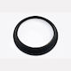 Calpak Oval Resistance Hose 2 Fittings Recessed Black ERDM 150°C Φ120 X Φ90 X H20