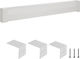 Καλύμματα Θερμαντικών Σωμάτων Vevor Σειρά Basic 1831 Mm Τυπικό Μπροστινό Κάλυμμα Ηλεκτρικής Θερμαντικής Μονάδας Βελτίωση Σπιτιού Βαρέως Τύπου Χάλυβας Εύκολη Εγκατάσταση Αντικατάσταση Παλαιού Καλύμματος Στην Κρεβατοκάμαρα Λευκό
