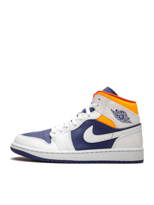 Jordan Air Jordan 1 Μποτάκια White Laser Orange...