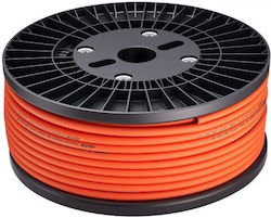 Vevor Flexibler Luftschlauch 6.35mm x 76.2m Hybrid Leicht Robuste Spirale 300 Psi Orange