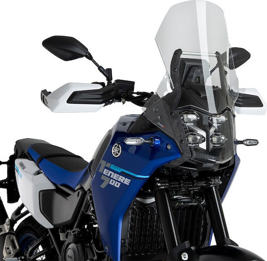 Puig Transparentes Visier Motorrad Touring für Yamaha Tenere 700 22515W