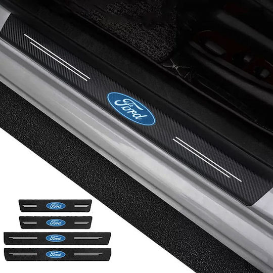 Car Interior Decorative Door Sills 4pcs
