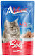 Alpha Pet Wet Food for Adult Cats in Pouches with Calf Gluten-Free 24x85gr