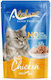 Alpha Pet Wet Food for Adult Cats in Pouches with Chicken Gluten-Free 24x85gr