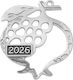 Μεταλλικό Διακοσμητικό Ρόδι 2.8x3εκ Μ2026/8598 ...