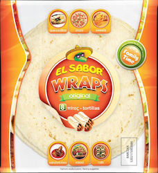 Πίτες Μεξικάνικες Wraps El Sabor (8 τεμ)