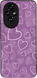 Sonique Heart Series Honor 200 5g Lila Handyhülle