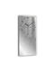 Tulup Silent Ceas de Perete Sticlă Gri 30x60cm