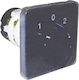 Rotary Double Energy On-Off Switch 1-0-2 4p 75a Plate 105x105 E975ahm45 Hnm