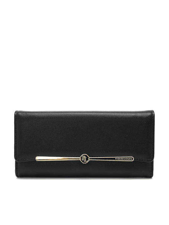 Large Fabric Women's Wallet Classic Black