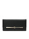 Large Fabric Women's Wallet Classic Black