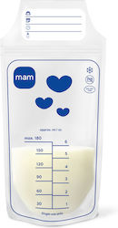 Mam Σακουλάκια Μητρικού Γάλακτος 180ml 25τμχ