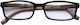 Zippo Lesebrille +2.50 in Schwarz Farbe