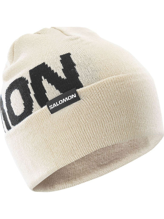 Beanie Γυναικείος Σκούφος Πλεκτός σε Μπεζ χρώμα