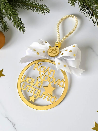 So Cute Hanging Lucky Charm With Wishes Made of Plexiglass