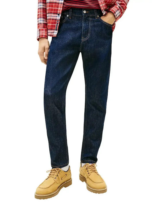 Men's Jeans Pants with Slim Tapered Fit Blue