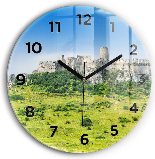 Tulup Kids Glass Wall Clock
