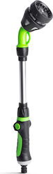 Metal Watering Gun 8 In 1 Extended Rubber Handle 46 X 10.1 X 6 Cm Metal Watering Gun 8 In 1 Extended Rubber Handle 46 X 10.1 X 6 Cm