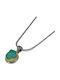 Colier Bizantin Amulet Placat cu aur
