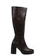 Damenstiefel Braun
