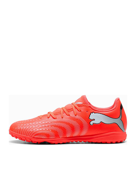 PUMA Future TT Football Shoes with Molded Cleats Red PUMA Future TT Football Shoes with Molded Cleats Red
