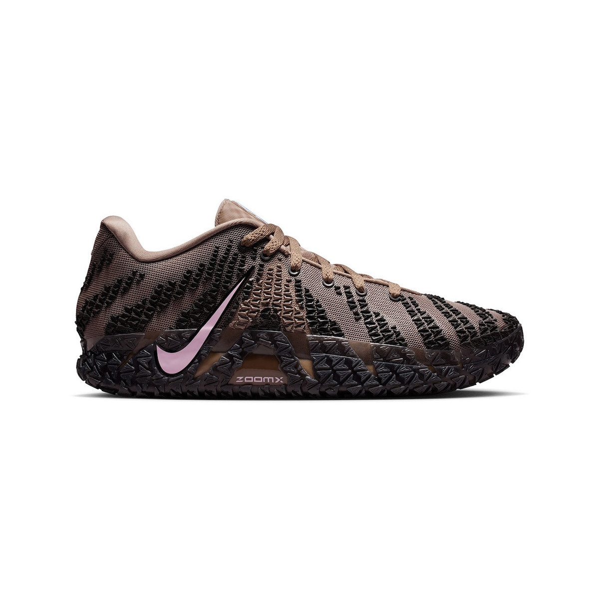 Nike Ja 3 Low Basketball Shoes Mink Brown / Pink Foam / Black