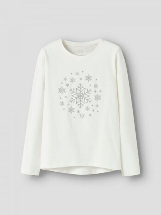 Name It Kids' Shirt Long Sleeve Ecru Cloud Dancer