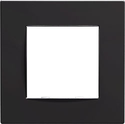 Aca Prime Schalterrahmen 1-fach in Gray Farbe 1000120005