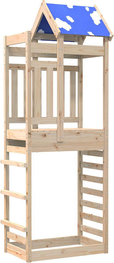 vidaXL Holzturm 85x52.5x239cm. Braun