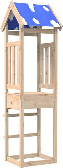 vidaXL Дървена Кула 52.5x46.5x208см. Кафяв