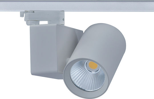Aca LED Natural White Spot in Gray Color