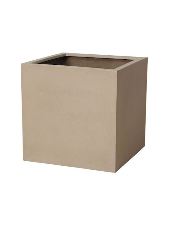 Harmony Lyon Γλάστρα Taupe 20x20x20εκ.