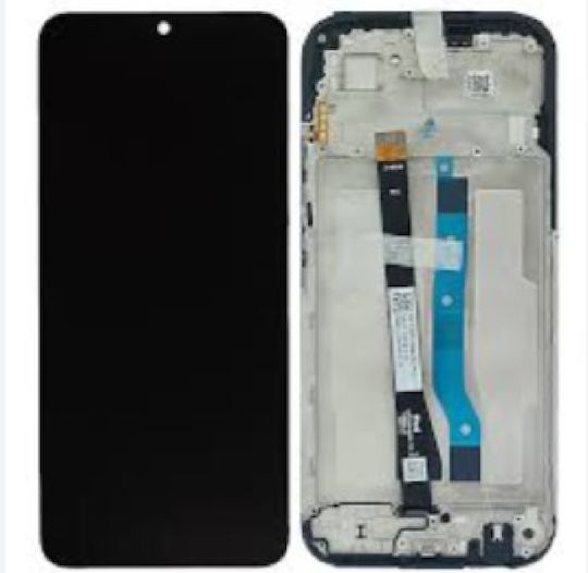 Xiaomi Οθόνη mit Touch-Mechanismus und Rahmen für Xiaomi Redmi 15C, Poco C85 (Schwarz)